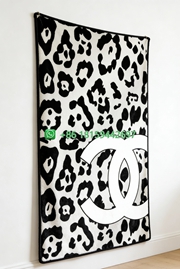Chanel Throw Blankets
